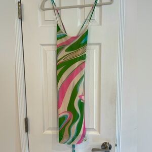 NEW multicolor cocktail dress